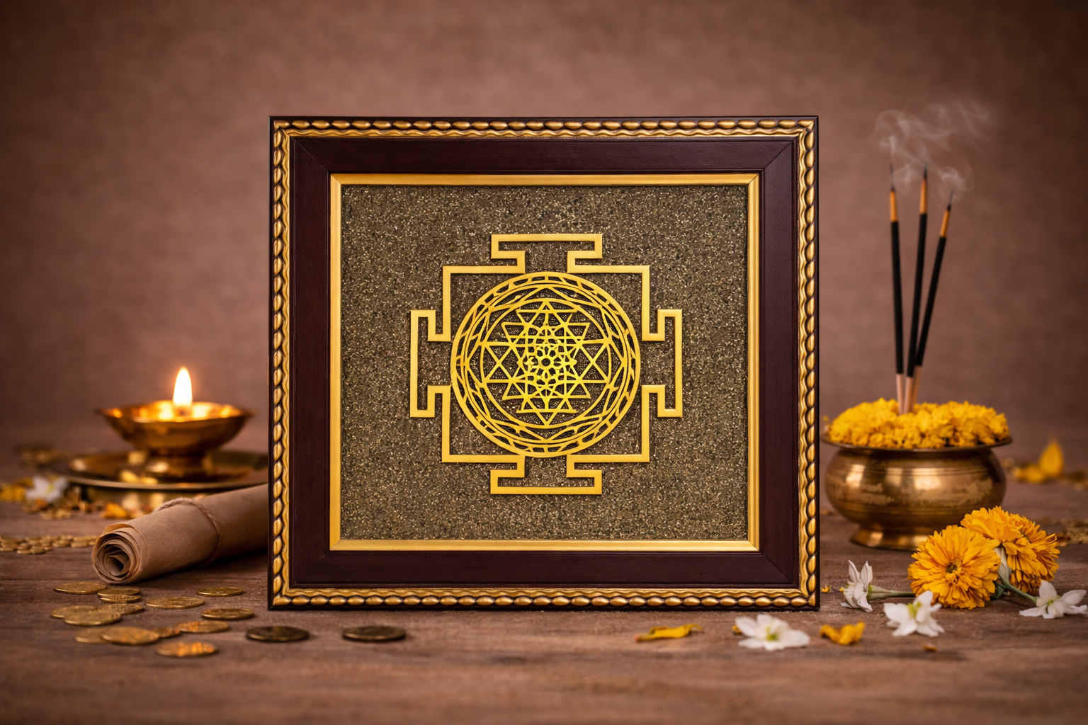 The Govind :- Shree Yantra  Frame 
