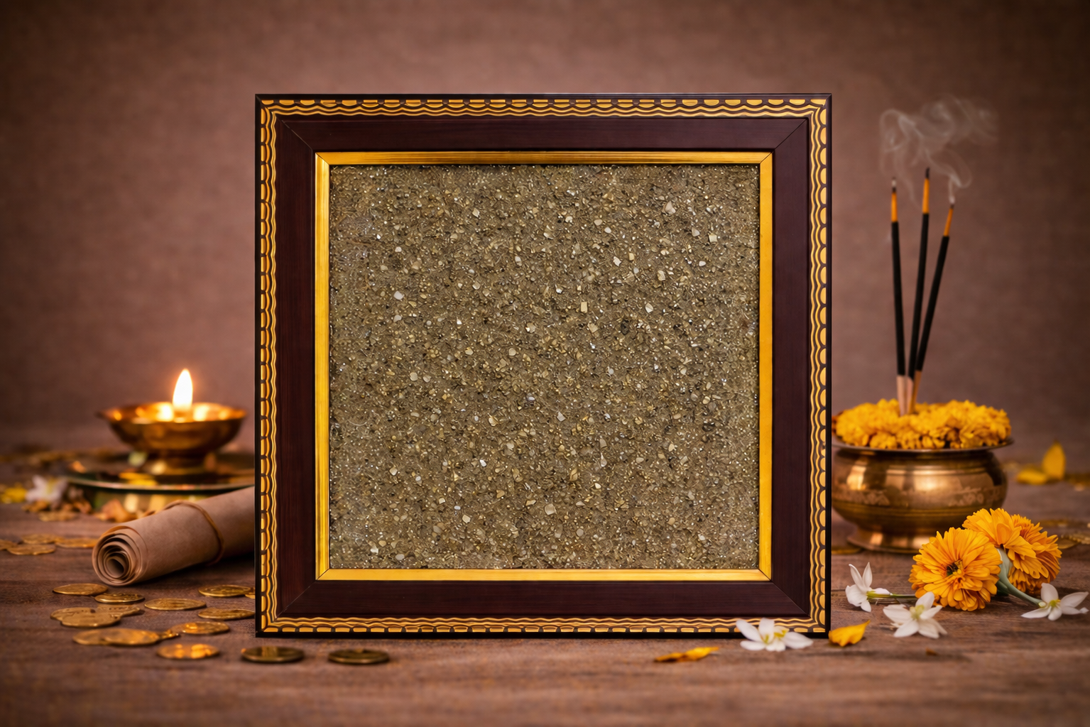 The Govind: Raw Pyrite Frame